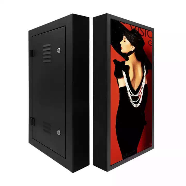 P3 Waterproof Outdoor Street Advertising Light Solar Digital Billboard LED Pole Display