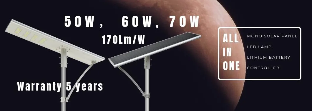 Integrated LED Solar Street Light