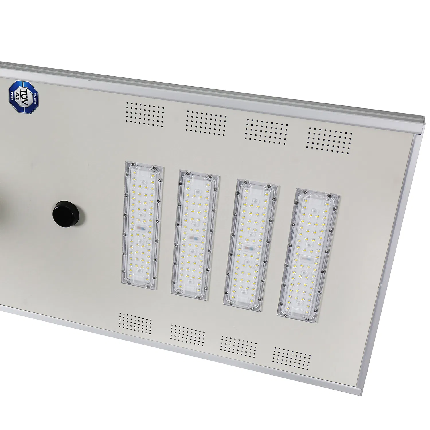 120W All in One LED Solar Street Light with Smart Iot Control CCTV System