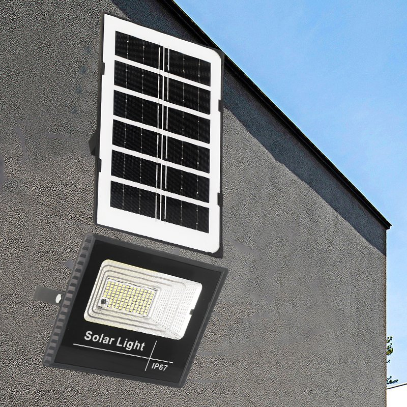 Wholesale 40W Solar Outdoor LED Floodlight with Remote Control IP67 Waterproof Security Flood Light for Patio Garage Porch Yard