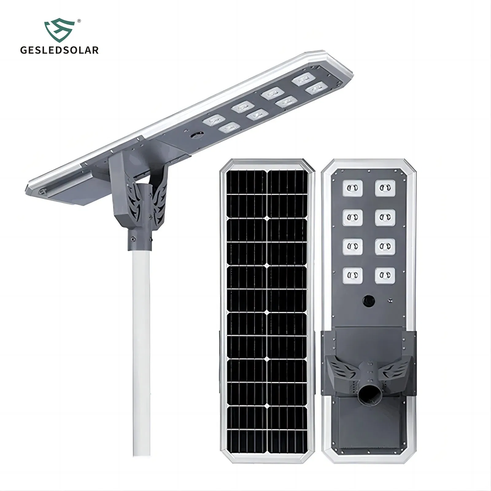 Commercial Grade 300W Solar LED Street Light with All in One Design for Parking Lot