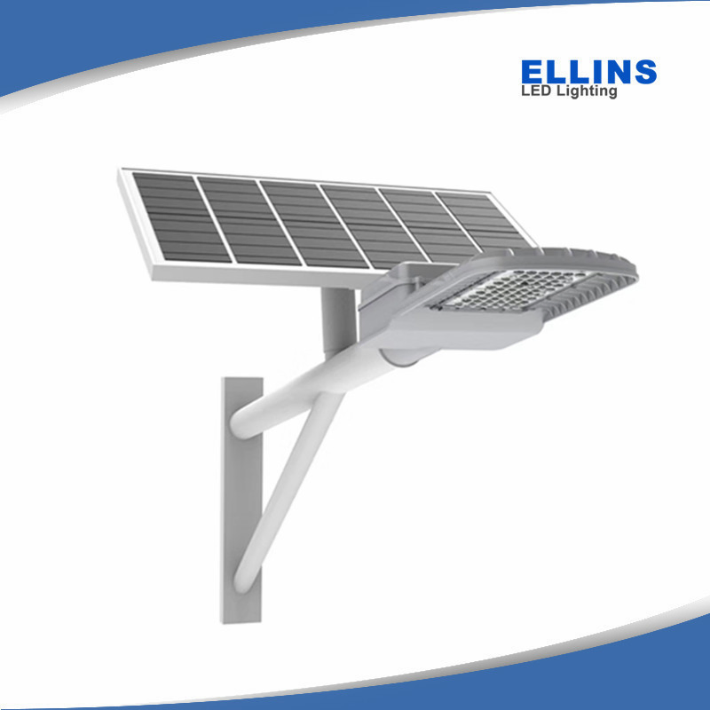 Factory Price Garden Lights All in Two Solar LED Street Light 30W 50W 100W 120W for Public Lighting