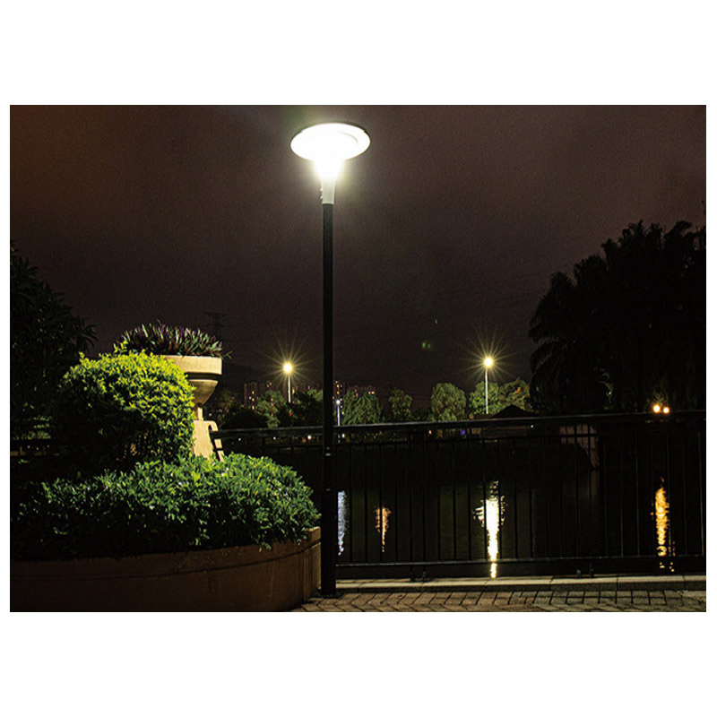 Bright Solar LED Post Top Light for Residential Areas