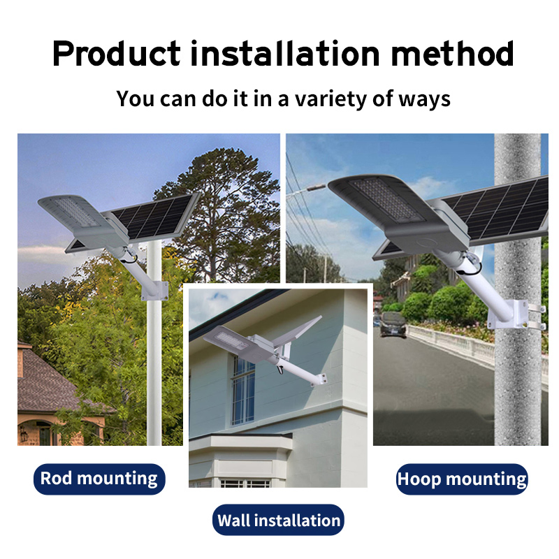 Integrate Waterproof Split Type Aluminum LED Solar Street Light