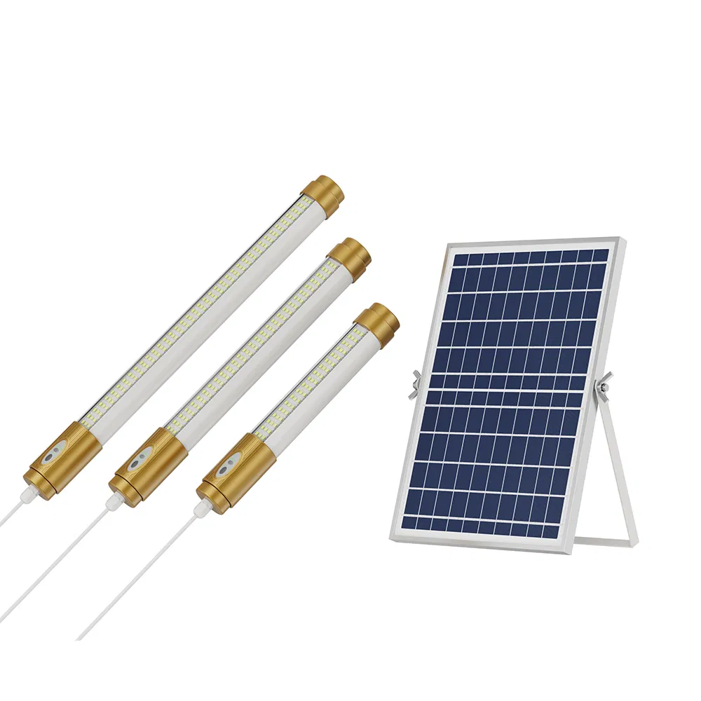 Customized Intelligent Split Type Outdoor Solar LED Tube Light Garden Street Light