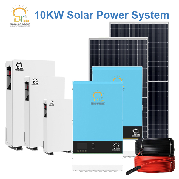 5kw 8kw 10kw 15kw 20kw 30kw 40kw off Grid Solar Home Lighting Portable Panel Power Energy Lighting Solar Power System with Lithium Battery