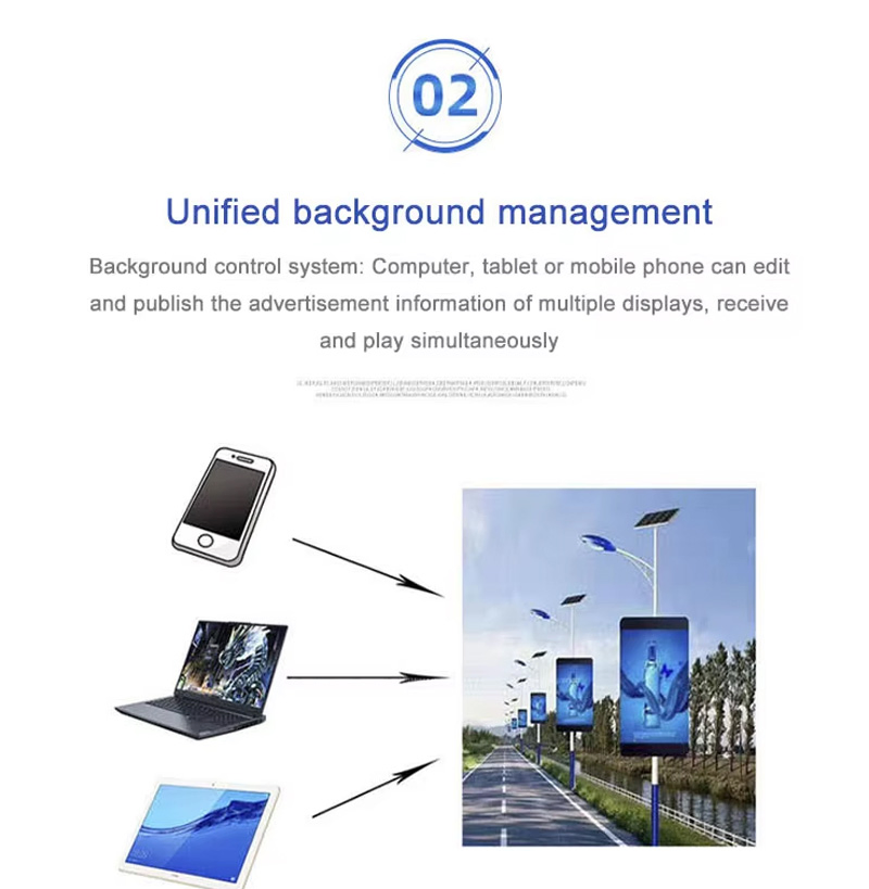 Premium Solar Street Light with Integrated Security Camera System