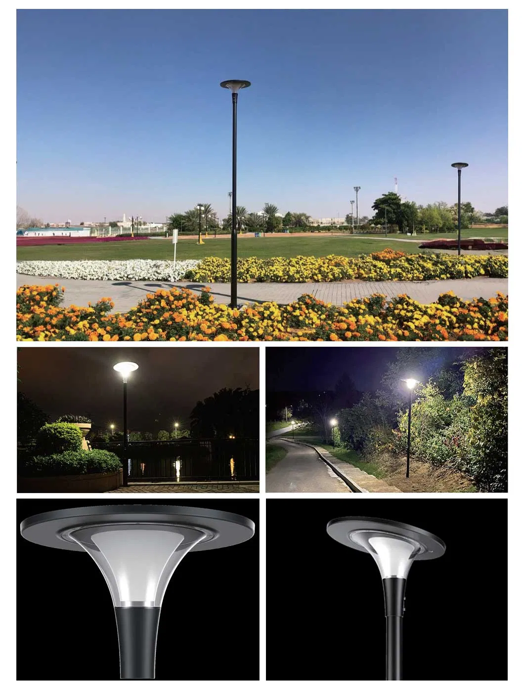 Solar LED Post Top Light Details 6