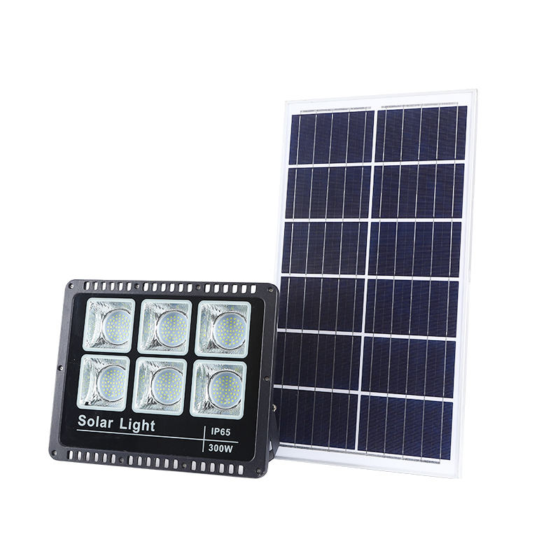 Flood Light Security with Solar Installation LED Floodlight Solar Energy System Outdoor