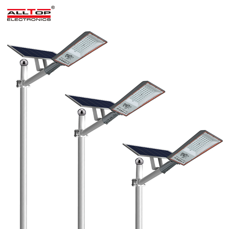 Alltop High Brightness SMD IP65 Waterproof 100W 200W Split Type Highway Road Outdoor LED Solar Street Light