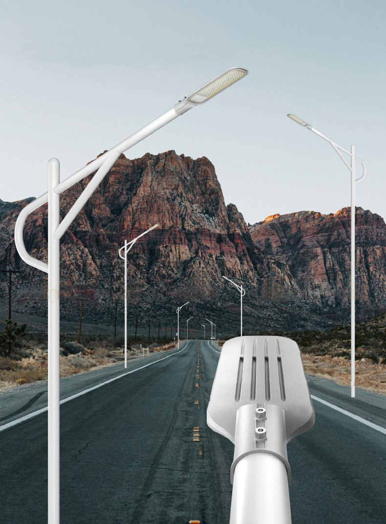 Laihong Factory Wholesale with Panel Street Light Waterproof IP67 Outdoor 50 -200W Split Type LED Solar Street Light