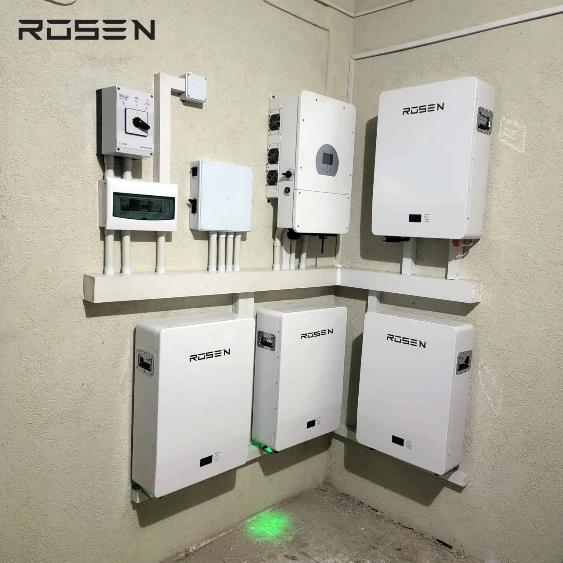 Solar Lighting System Solar Inverter Hybrid 10kw off Grid Hybrid Solar Energy Storage System