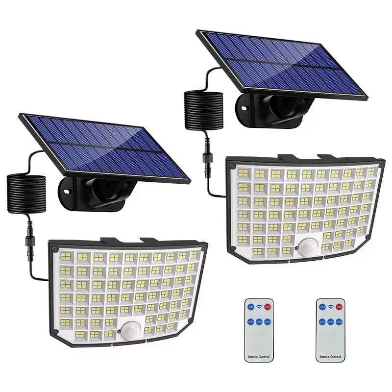 Solar LED Lights Outdoor Garden Waterproof Garden Wall LED Lights Solar Powered for Yard Patio Pathway