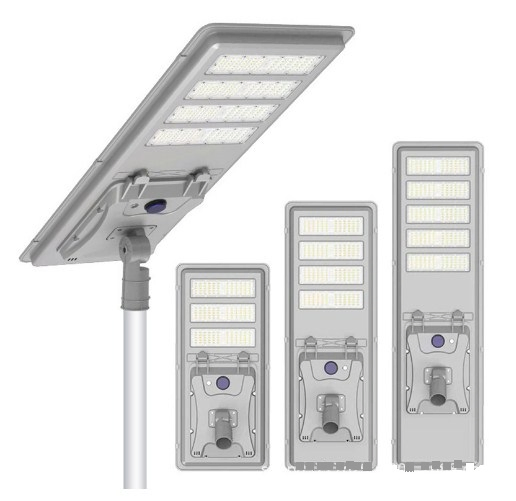 Integrated Energy All-in-One Road Street Lighting IP65 High Brightness Garden Lamp Motion Sensor LED Solar Street Light