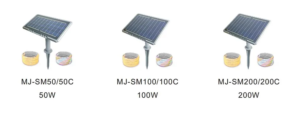 Solar Strip Lights Application