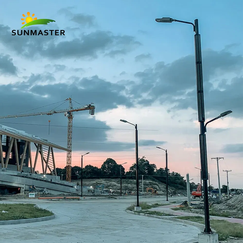 Top Vertical Solar Wrap Street Light Pole (Cylinder PV) Manufacturer Solar Street Light Solar Column