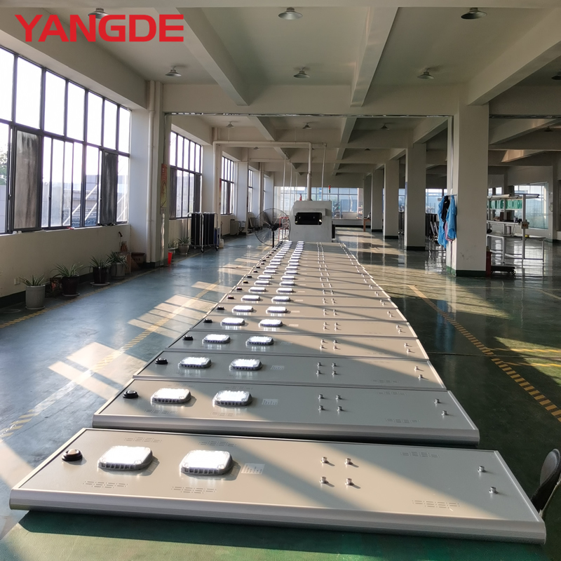 50W All-in-One Solar LED Street Light with Motion Sensor for Garden Pathway