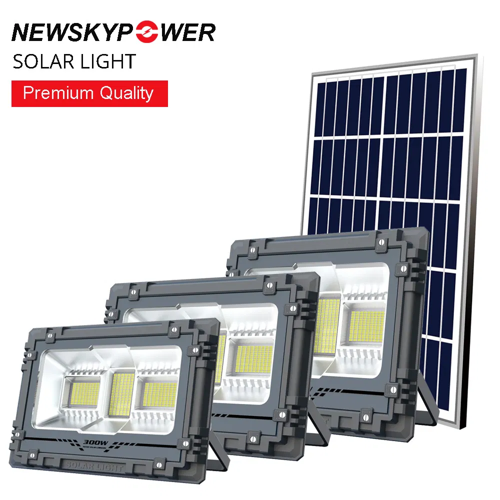Solar Flood Light for Outdoor Wall Outdoor Building Billboard Decorative