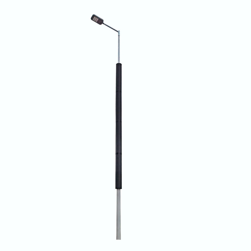 30-50W Vertical Solar Tube High Lumen Solar Pole Street Light for Dusty Area