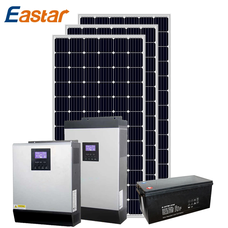 Portable Hybrid off Grid Home Mini Solar Panel Battery Lighting Power System