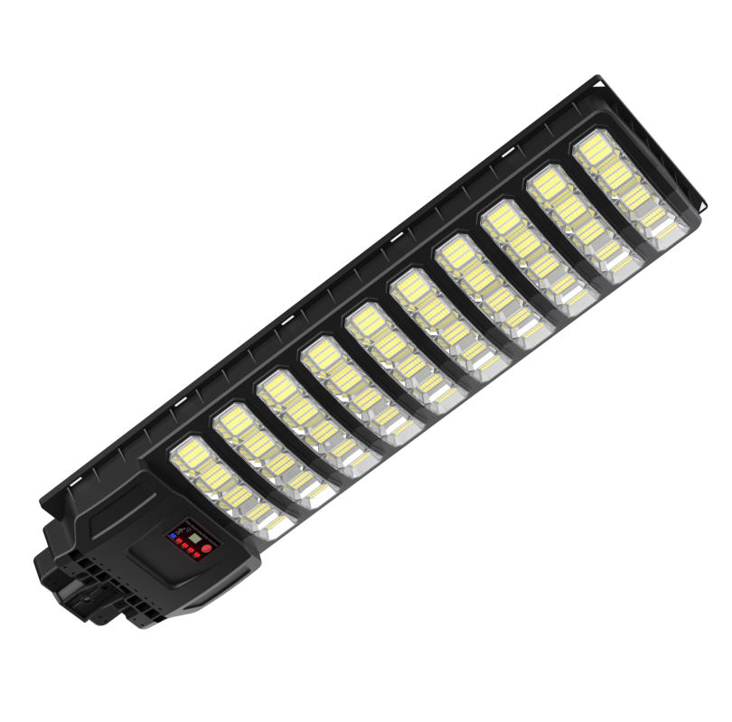1000W Commercial Grade All in One Integrated 18000mAh Solar LED Street Lamp with Battery and Pole Solar Street Light