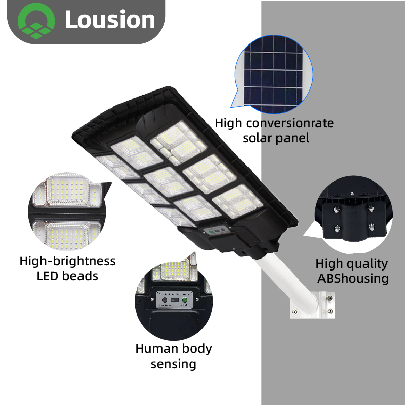New Product Toolless Rainproof LED All-in-One Solar Street Light for Roads