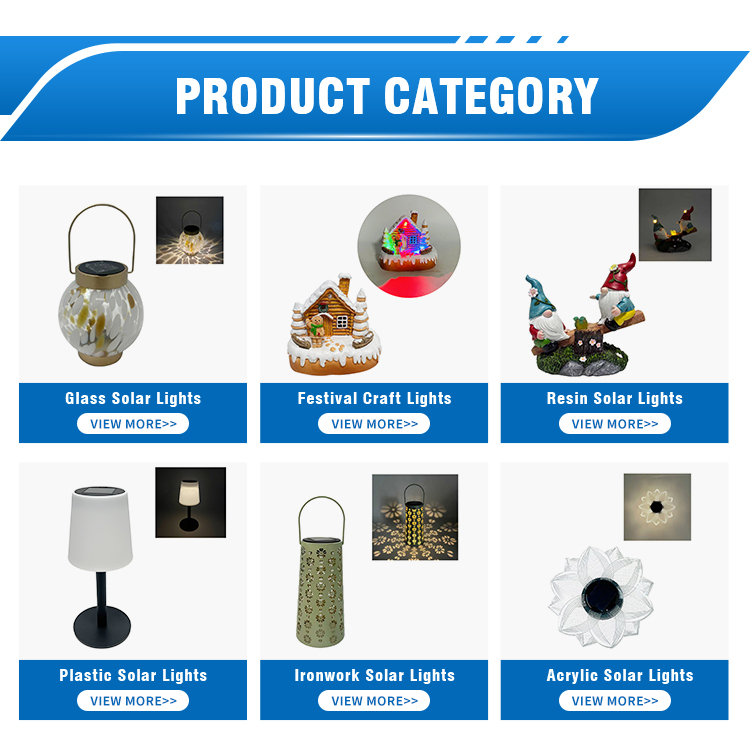 Various Solar Garden Light Categories