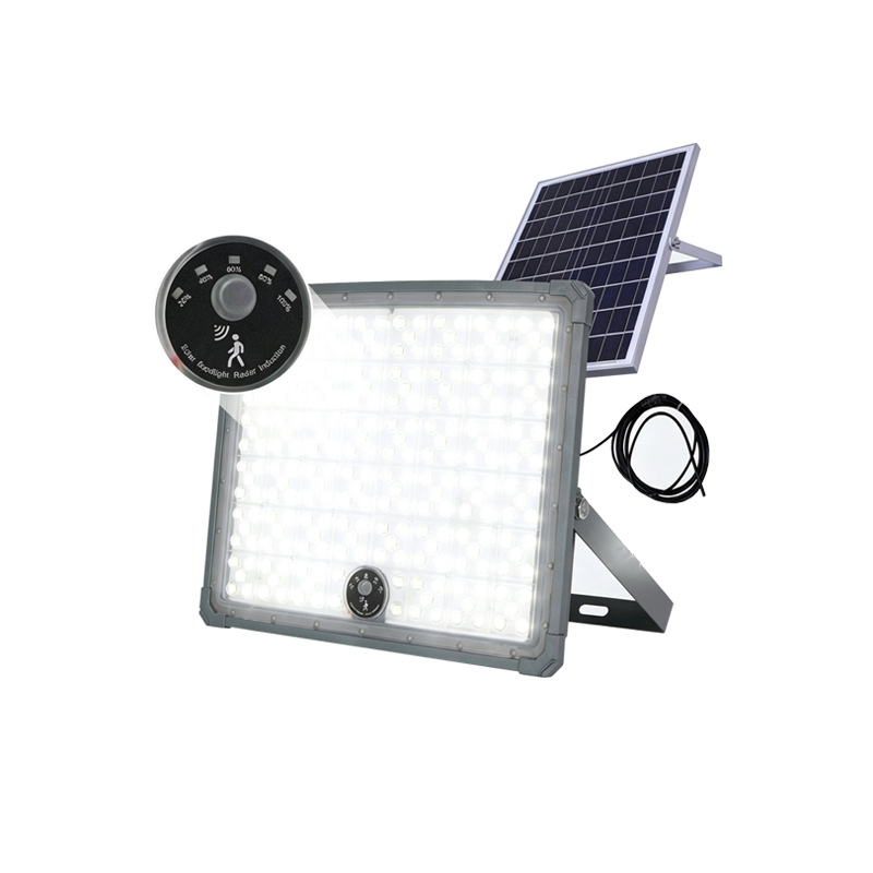 New Cross-border Solar Flood Light IP65 Waterproof Explosion-proof High Temperature Outdoor Garden Light Super Bright LED Wall