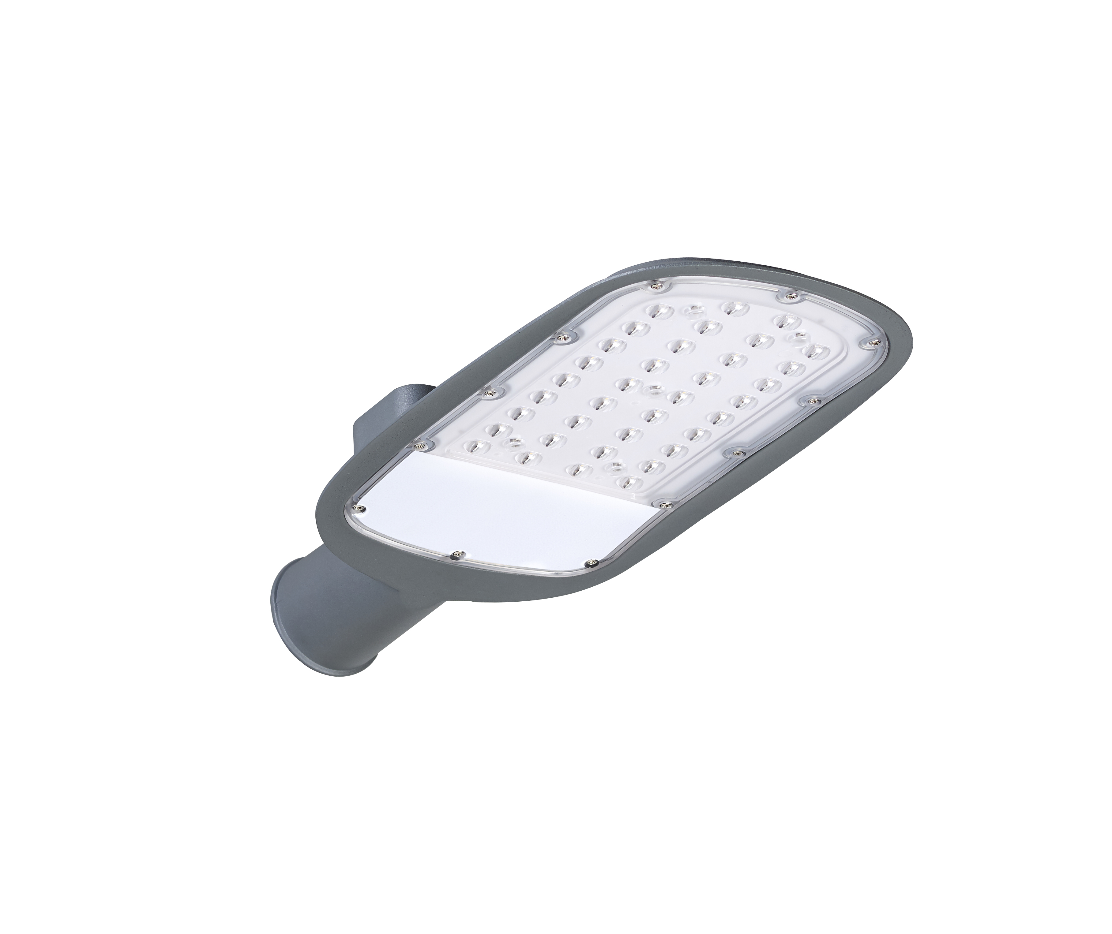 Energy Saving Road LED Street Lamp AC Powered Aluminum IP65 Waterproof 50W-200W Outdoor Light 2-Year Warranty CE/RoHS Certified