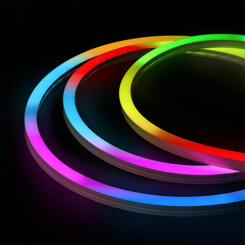 Joystar IP65 Waterproof Silicone LED Strip Flex PVC Neon LED Landscape Lighting For Swimming Pool For Hotel Use