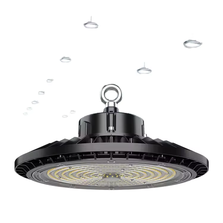 UL DLC Led High Bay Wholesale 5 Years Warranty 120-277V UFO Lamp 170lm/W Led High Bay Light 3 Power 3 CCT