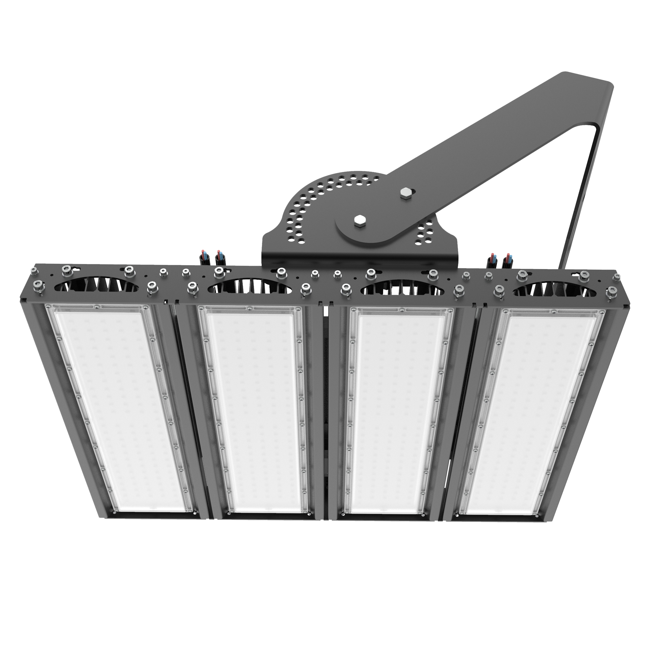 1200W SMD LED Stadium Flood Light IP66 Waterproof Adjustable Beam Angle High CRI 70 5-Year Warranty UVL Driver 2700-6500K