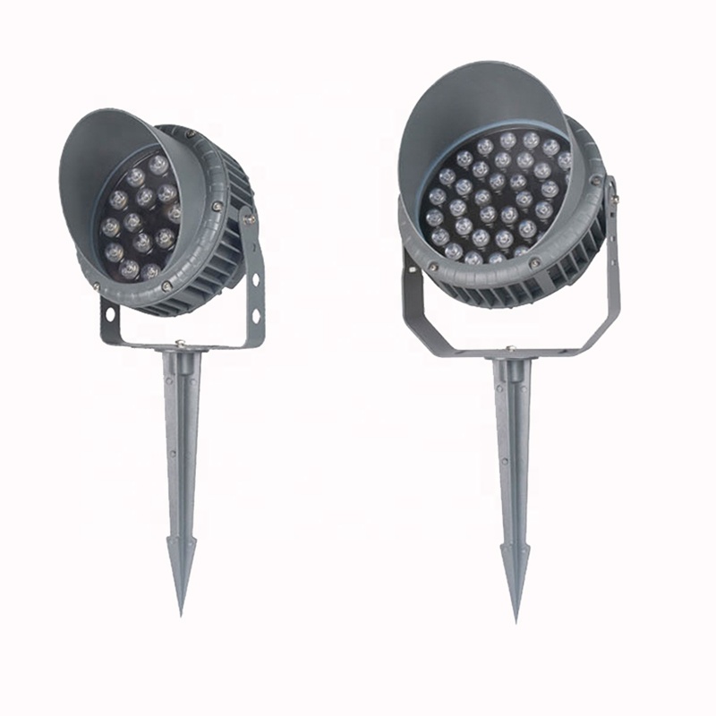 IP66 Outdoor Colors RGB LED Garden Tree Flood Light High Lumen Most Powerful Landscape Projection Light 12W 48W AC85-265V