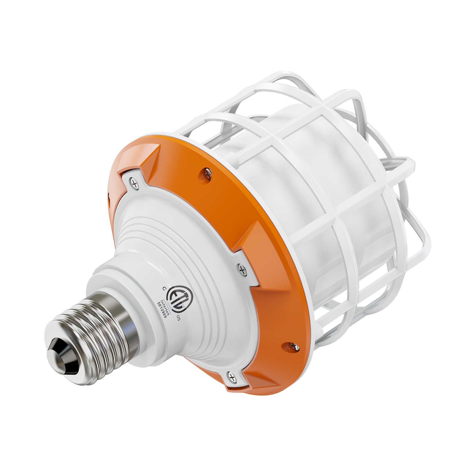 2024 New Explosion-proof Light Bulb Double Waterproof IP68 Explosion-proof Led Work Light 12v Garage Construction Use Work Lamp