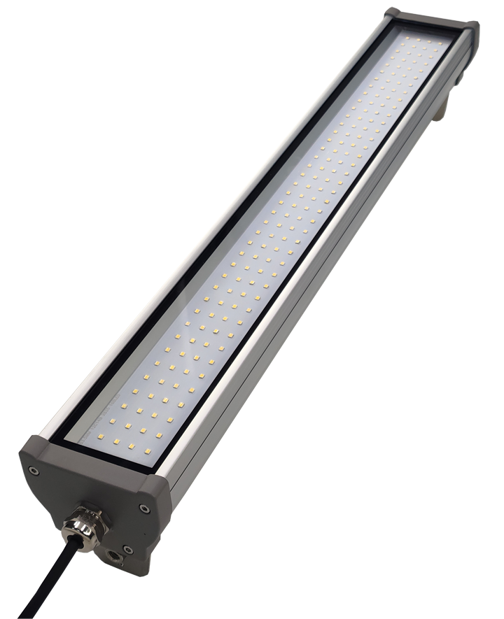 LED Explosion Proof Light IP66 AC110-240V Industrial Aluminum Alloy PF90 Waterproof High Power Machine Tool Work Light 30-80W