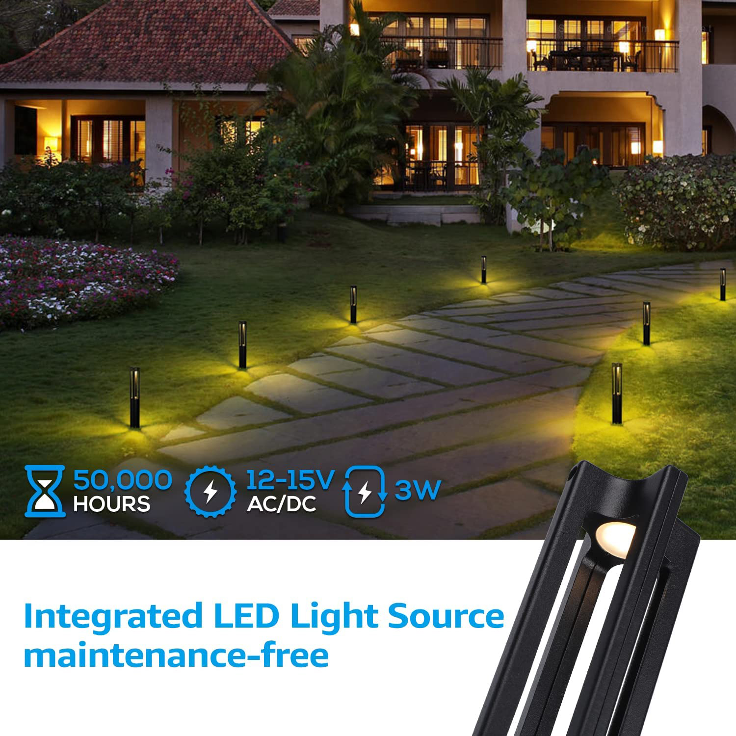 LED Pathway Light View 1