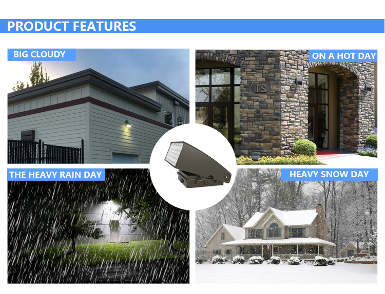Outdoor LED Wall Pack Light Application View