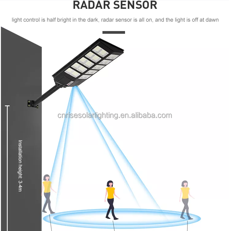 All in One Solar Street Light Structure