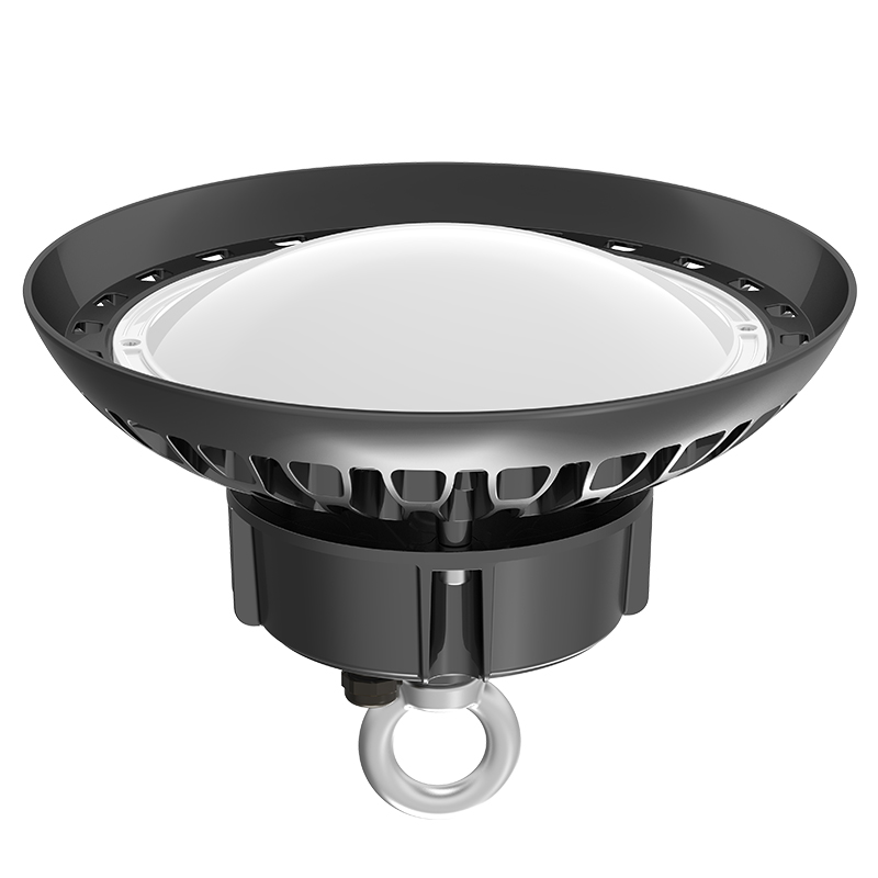 TIANHUANG THUFO04 UFO Highbay Light 100W IP65 Sensor Control Adjustable Color Temp 3000-6000K CRI>70 Aluminum Factory