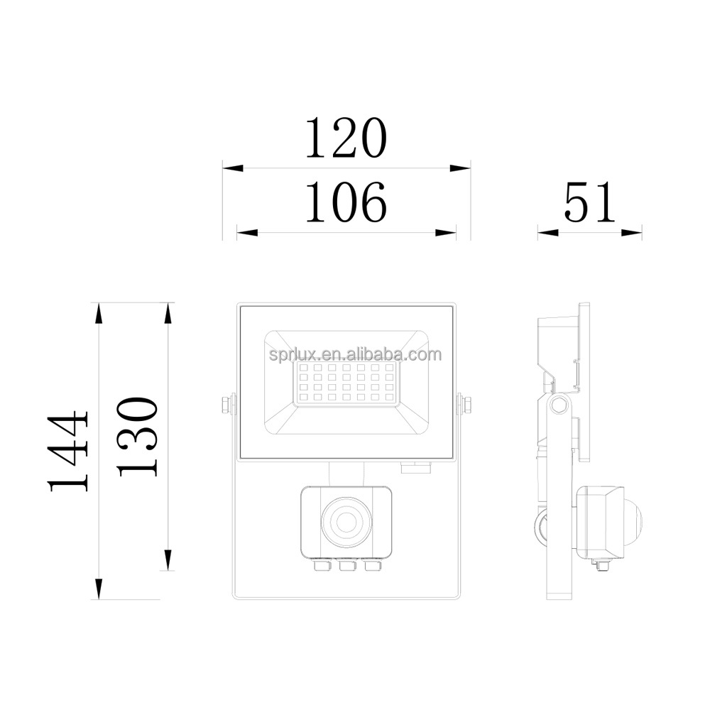 SP-FL31S-20W LED Flood Light Applications