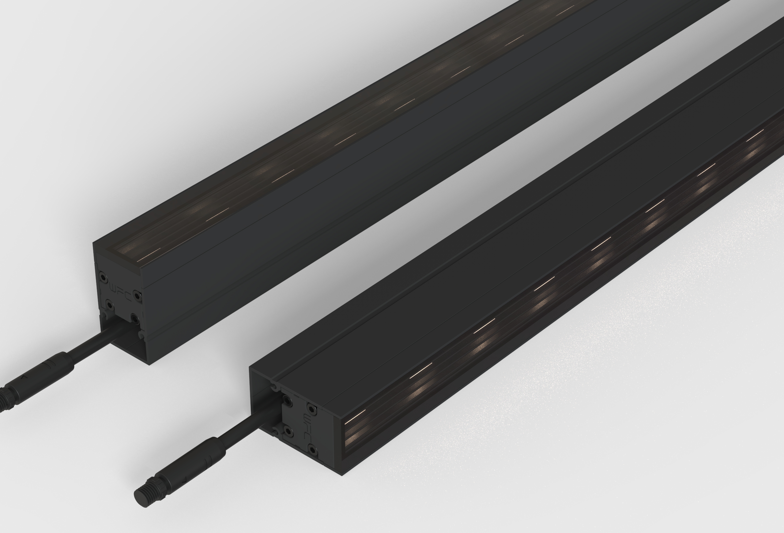 WFC RDM Control Landscape In-ground LED for Wall Grazing IP67 with App Control Aluminum Construction 2-Year Warranty Hotel Use