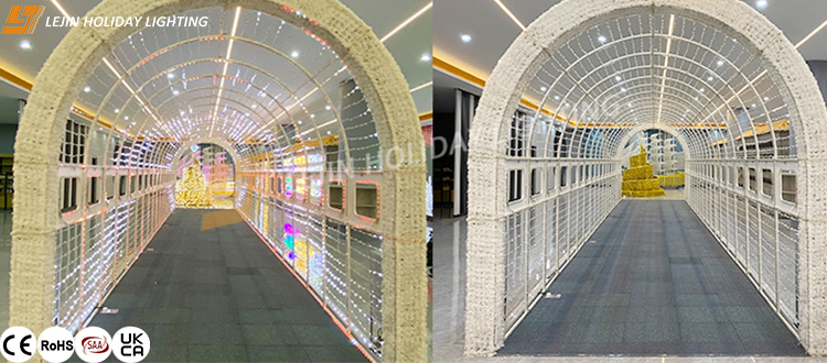 LED 3D motif light Showcase 1