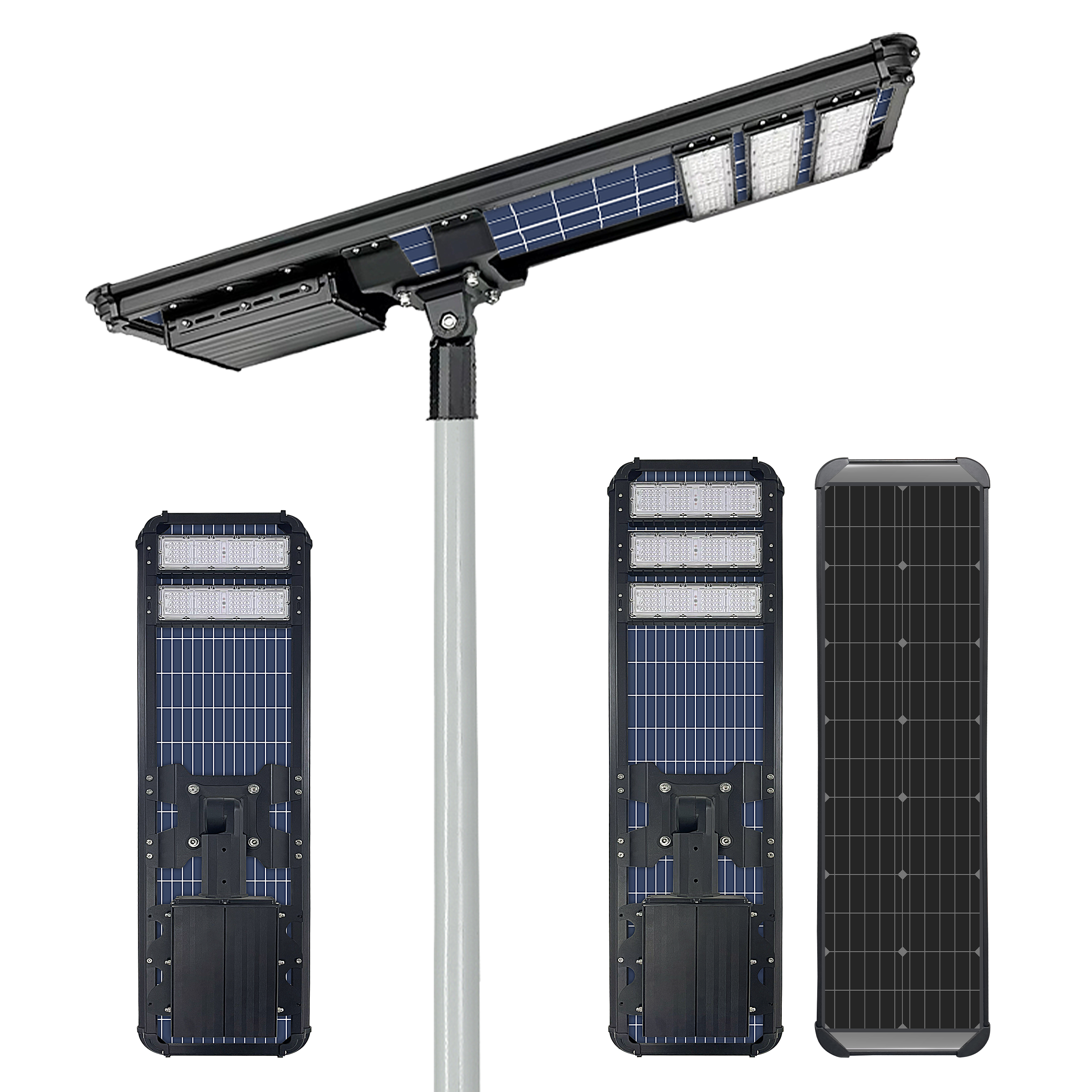 Hot Sale Outdoor Solar Powered Street Light Lamp High Power Waterproof All in One Solar Led Street Light