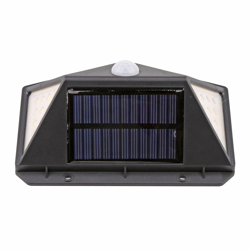 1/2/4 Packs Outdoor 270 Lighting Degree 100 Led Motion Sensor Solar Power Led Wall Light