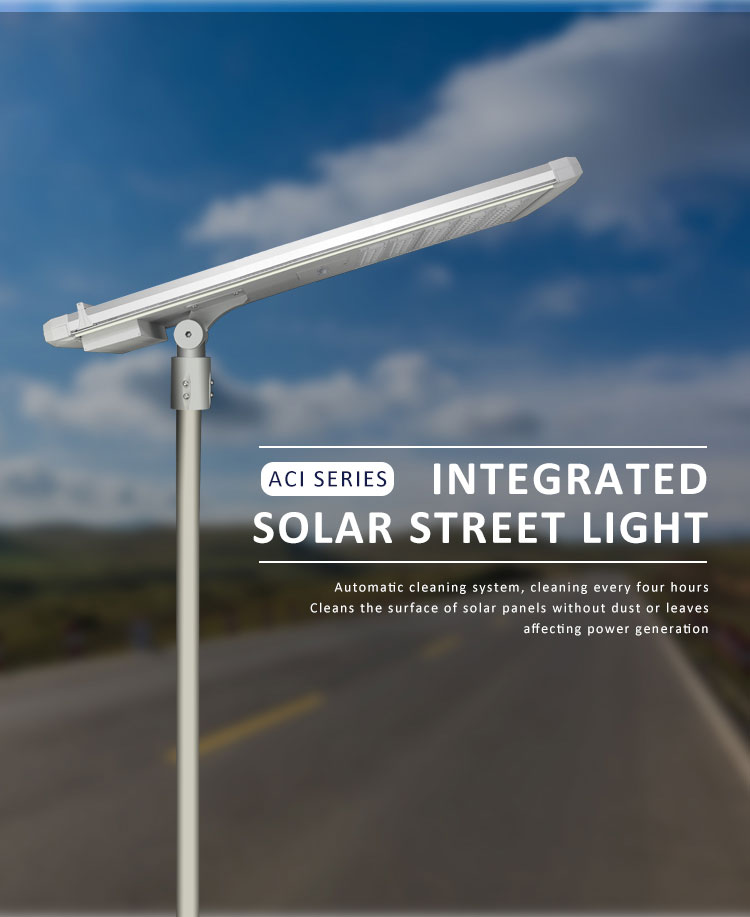 Integrated Solar Street Light Design