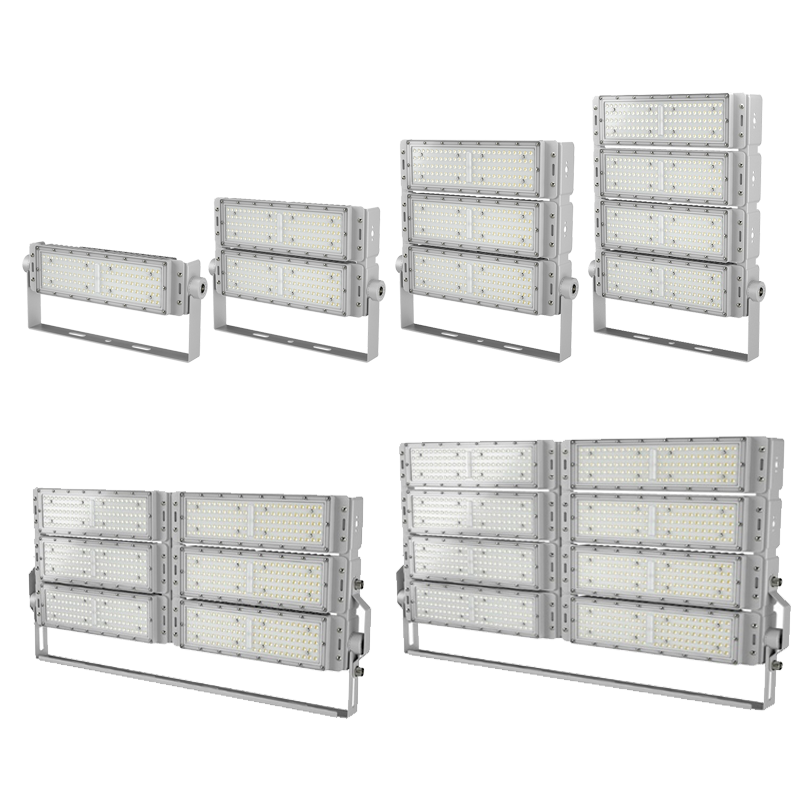 High Brightness SMD Chip LED Stadium Light Outdoor Waterproof IP65 IP66 100W-1000W Range Tunnel Module Flood Lights