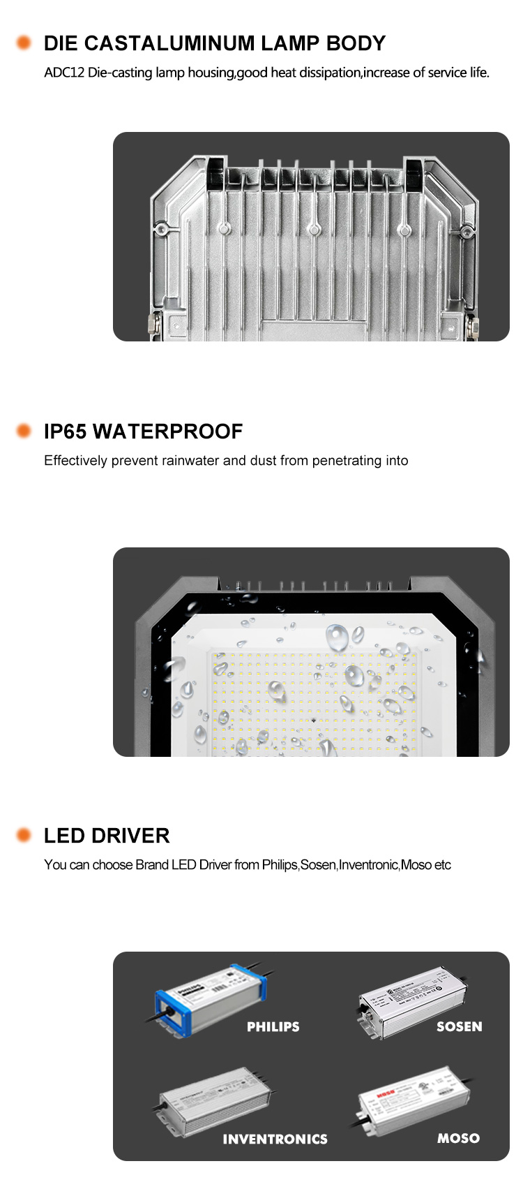 LED Lighting Product Display