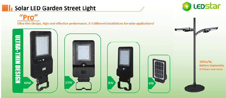 Wireless Solar Flood Light