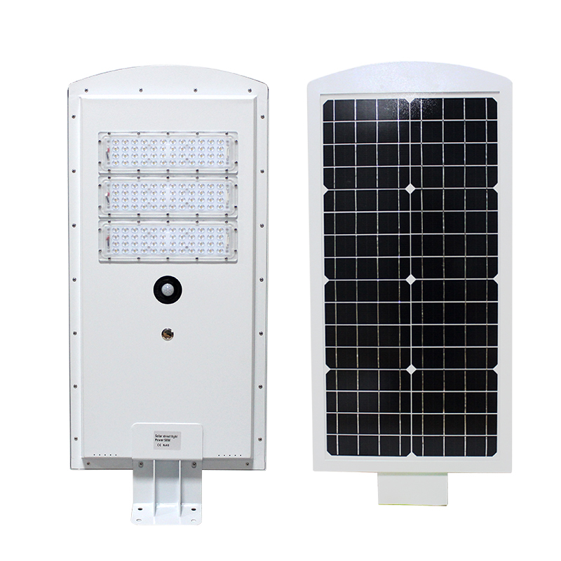 IP65 Waterproof Motion Sensor All in One Solar Powered Street Light 40w for Outdoor Neighborhood Road