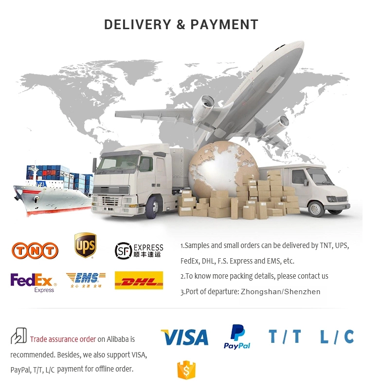 Shipping and Payment Options
